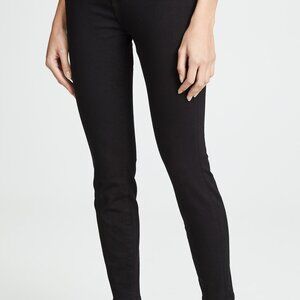 Frame Denim - Ali High Rise Cigarette, Black, Size 25